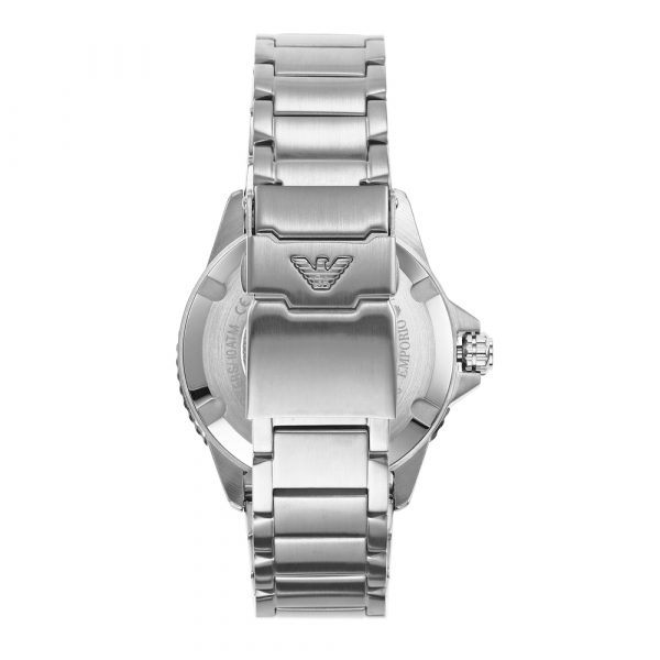 Emporio Armani Green Dial Silver Men's Watch AR11338 - Watches of America #3