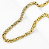 Big Daddy 8MM Byzantine Link Gold Chain