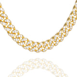 Big Daddy 12MM Bling Cuban Link Gold Chain