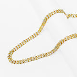 Big Daddy 8MM Iced Out Gold Cuban Link Chain
