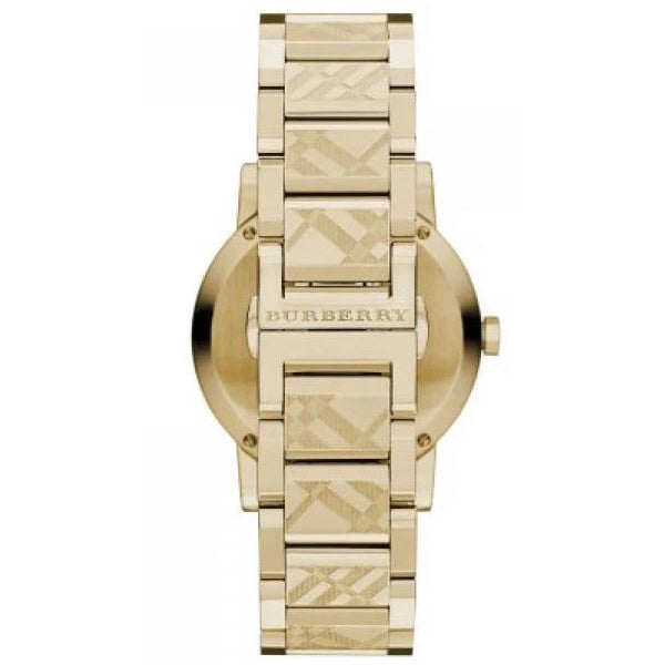 Burberry Men’s Swiss Made Stainless Steel Gold Dial Men's Watch BU9038 - Watches of America #3