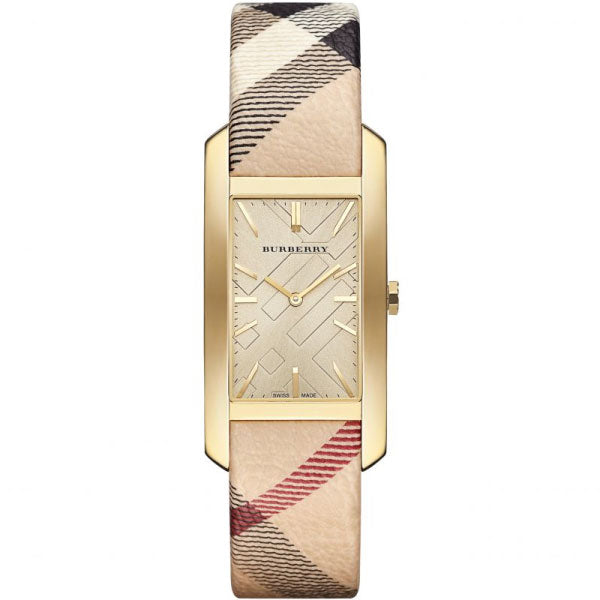 Burberry  Women's Pioneer Gold Dial Stainless Steel Case Quartz Women's Watch  BU9407 - Watches of America