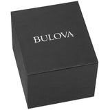 Bulova Quartz Diamond Gallery Mother of Pearl Dial Ladies Watch 97P105