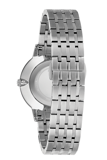 Bulova Classics Quartz Diamond Silver Dial Ladies Watch 96P183