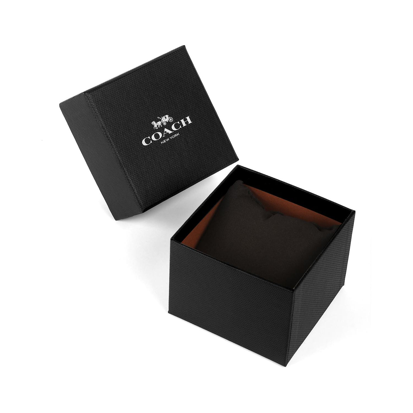 Coach Kent Chronograph Black Silicon Strap Men's Watch