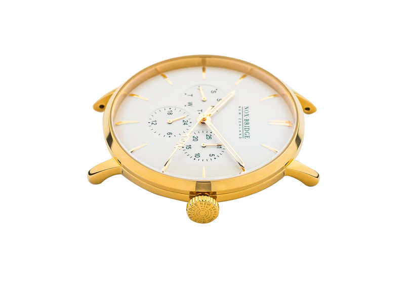 NOX-BRIDGE Classic Izar Gold 36MM IG36 - Watches of America #3