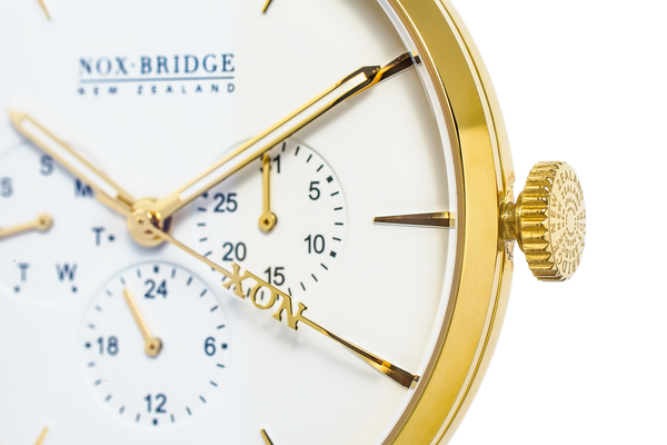 NOX-BRIDGE Classic Alcyone Gold 41MM AG41 - Watches of America #2