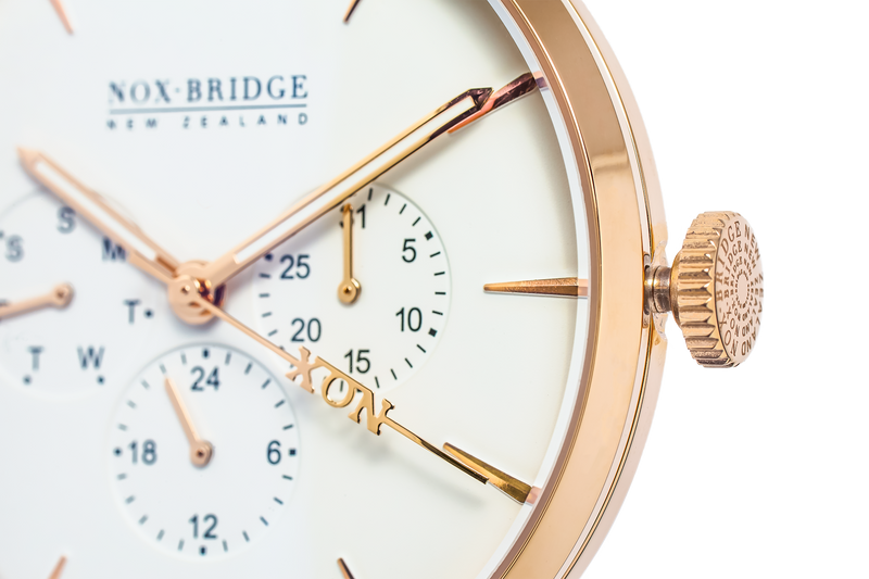 NOX-BRIDGE Classic Capella Rose Gold 41MM CRG41 - Watches of America #2