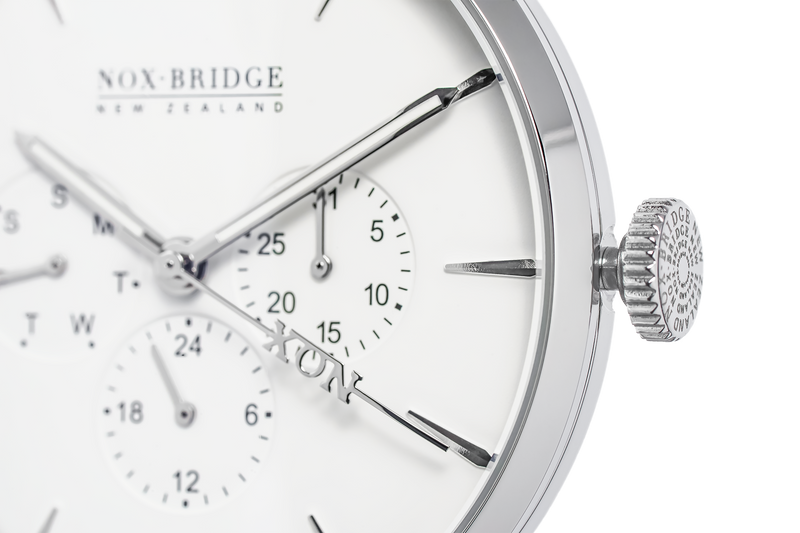 NOX-BRIDGE Classic Capella Silver 41MM CS41 - Watches of America #2
