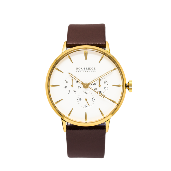 NOX-BRIDGE Classic Izar Gold 41MM  IG41 - Watches of America