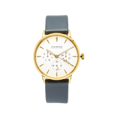 NOX-BRIDGE Classic Alcyone Gold 36MM  AG36 - Watches of America