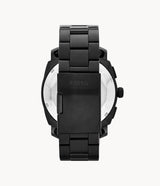 Fossil Machine Reloj cronógrafo de cuarzo con esfera negra para hombre FS4552IE