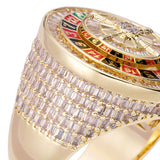 Big Daddy Roulette Baguette Diamond Ring