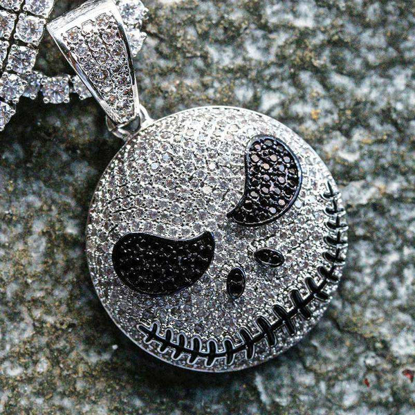 Big Daddy Iced Out Jack Skeleton Pendant