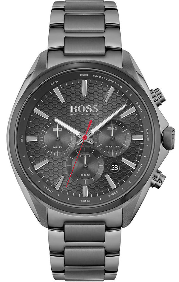 Hugo Boss Distinct Grey Chronograph Men's Watch  1513858 - Watches of America