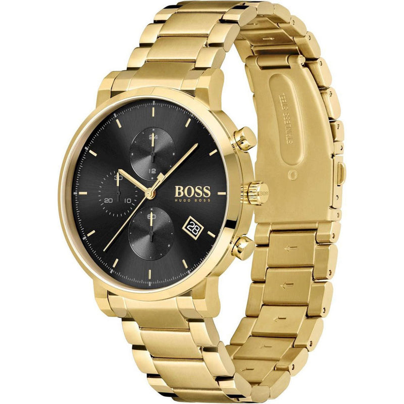 Hugo Boss Integrity Gold Chronograph Men's Watch 1513781 - Watches of America #2