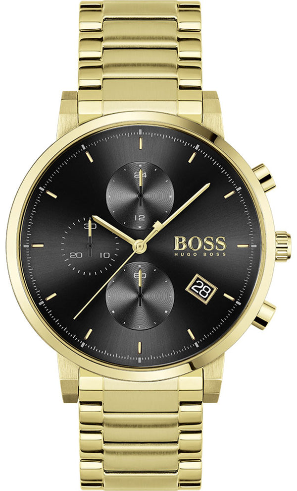 Hugo Boss Integrity Gold Chronograph Men's Watch  1513781 - Watches of America