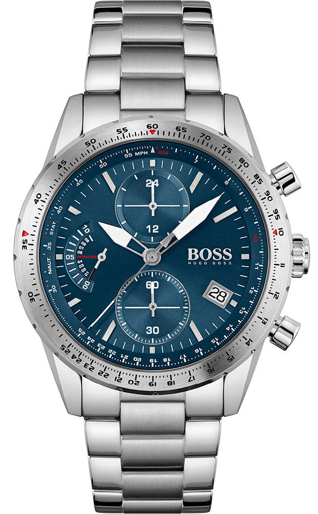 Hugo Boss Pilot Edition Chronograph Men's Watch  1513850 - Watches of America