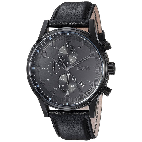 Hugo Boss Blackout Chronograph Black Dial Men's Watch  1512567 - Watches of America