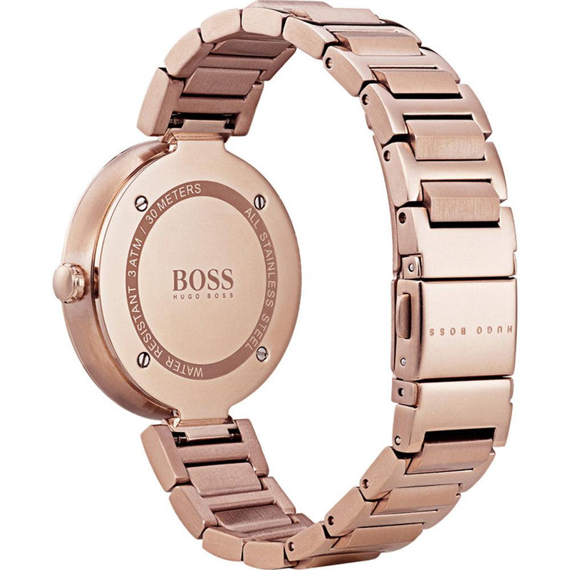 Hugo Boss Allusion Rose Gold Women's Watch 1502418 - Watches of America #3