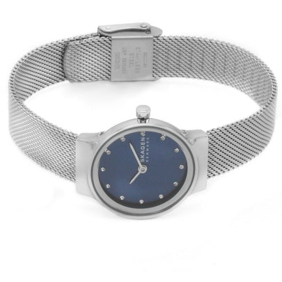 Steel Mesh Skw2920 Skagen FREJA Quartz Blue Dial Ladies Watch