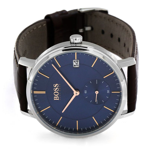 Hugo Boss Corporal Reloj de cuarzo con esfera azul para hombre 1513639