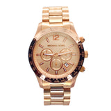 Michael Kors Layton Rose Gold Unisex Watch MK8207
