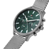 Tommy Hilfiger Ryder Green Dial Mesh Men's Watch 1710499 - Watches of America #4