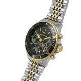 Michael Kors Bayville Reloj cronógrafo de cuarzo con esfera negra para hombre MK8872