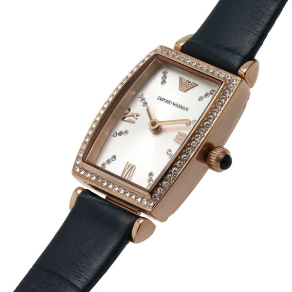 Emporio Armani Gianni T-Bar Navy Strap Women's Watch AR11469 - Watches of America #2