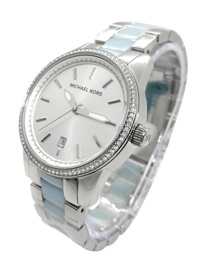 Reloj Mujer Michael Kors Azul Acero MK6348