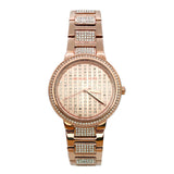 Reloj Michael Kors Gabbi Glitz oro rosa para mujer MK3986