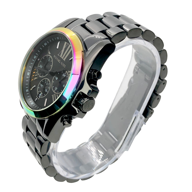 Michael Kors Bradshaw Chronograph Black Dial Unisex Watch MK6444