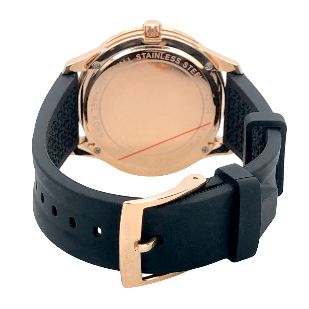 Michael Kors Runway Silicon Strap Women's Watch MK6852 – Watches