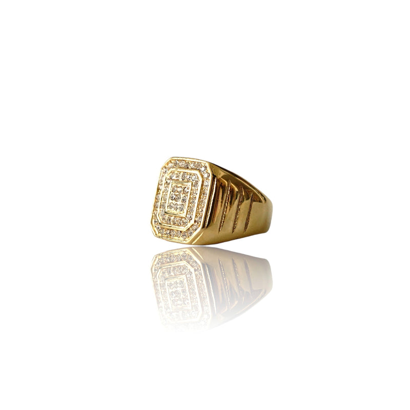 Big Daddy Imperial Iced Gold Ring