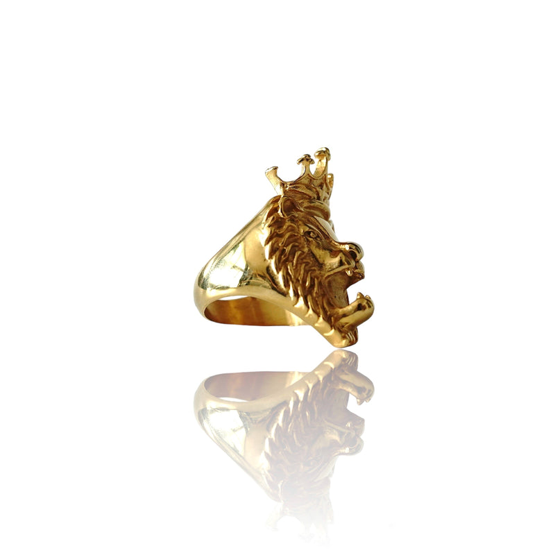 Wholesaler of 916 gold lion design ring | Jewelxy - 229525