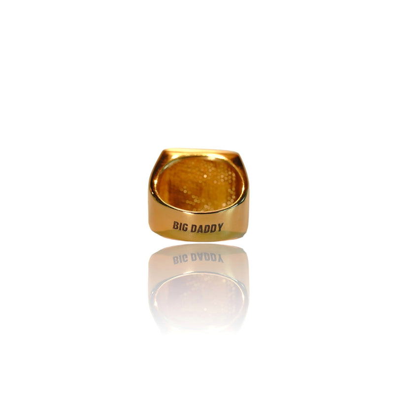 Anillo Big Daddy The Grand Iced Gold