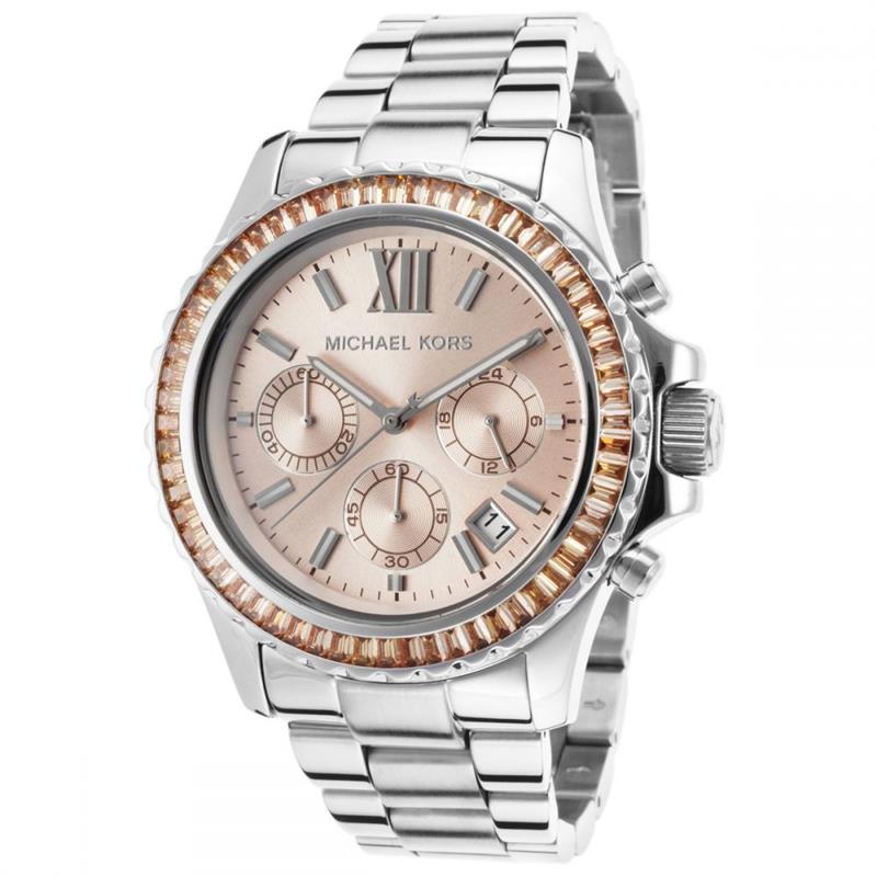 Michael Kors Everest Chronograph Gold Ladies Watch  MK5870 - Watches of America