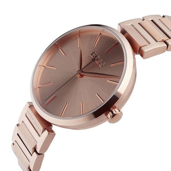 Hugo Boss Allusion Rose Gold Women's Watch 1502418 - Watches of America #2