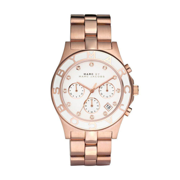 Marc By Marc Jacobs Ladies Blade Rose Gold Watch  MBM3082 - Watches of America