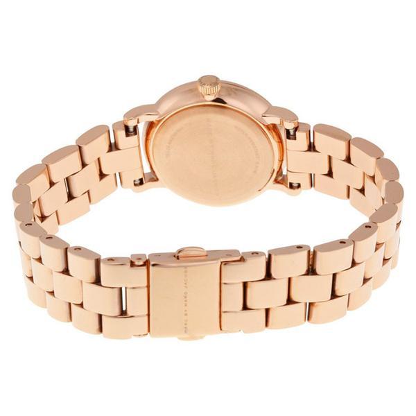 Marc By Marc Jacobs Baker Dexter Reloj de vestir para mujer con esfera blanca MBM3443