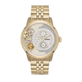 Fossil Multi-Function Exposed Gold Tone Men's Watch  ME1137 - Watches of America