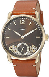 Fossil The Commuter Twist Leather Men's Watch  ME1166 - Watches of America