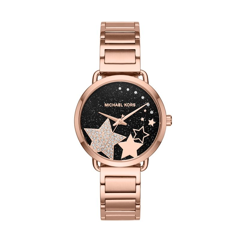 Michael Kors Portia Rose Gold Women's Watch  MK3795 - Watches of America