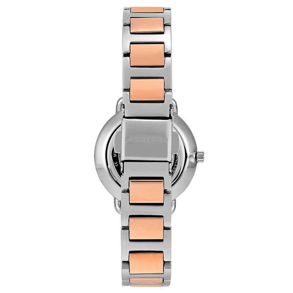 Michael Kors Portia Reloj de cuarzo con esfera plateada para mujer MK4453