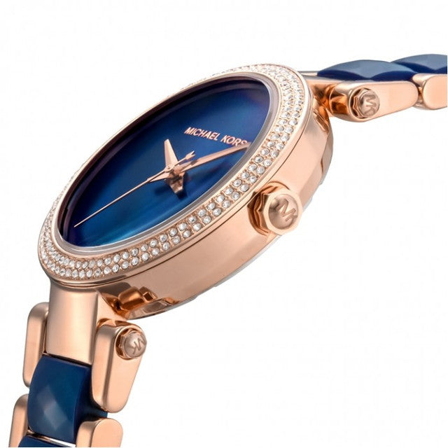 Michael Kors Parker Blue Dial Women's Watch MK6527 - Watches of America #2