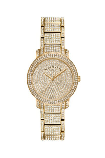 Michael Kors Glitz Gold Pave Women's Watch MK6547