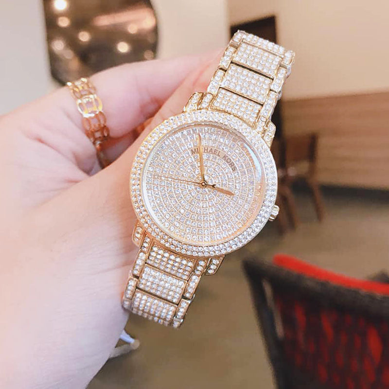 Mk glitz watch sale