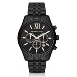 Michael Kors Lexington Black Chronograph Men's Watch  MK8467 - Watches of America