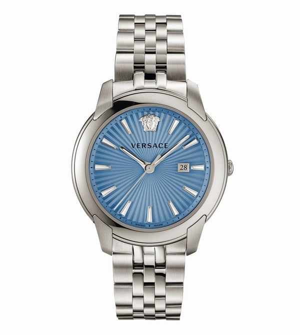 Versace V-Urban Light Blue Dial Men's Watch  VELQ00419 - Watches of America